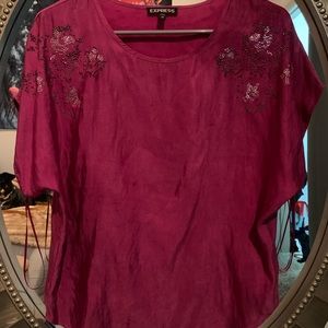 Express Red blouse